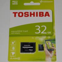 TOSHIBA microSDHC Class 4 32GB High Speed