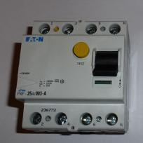EATON PXF-25/4/003-A FI-Schalter;25A;4p;30mA;TypA