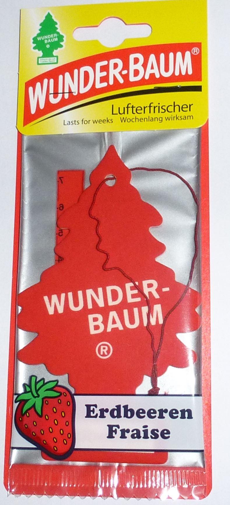 Wunderbaum Autoduft Lufterfrischer, 134215, Duftkarte, vielseitig  einsetzbar, Frühling – Böttcher AG