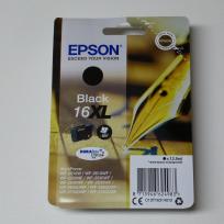 EPSON C13T16314012 T1631 Tintenpatrone XL, schwarz