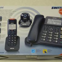 SWITEL Großtasten-Telefon-Kombination DCT64072 CP