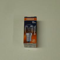 OSRAM Backofenlampe 15W klar 230V E14