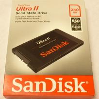 SANDISK Ultra II SSD 2,5" 240GB Festplatte SATA