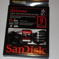 ScanDisk Extreme SDHC 8GB Speicherkarte